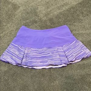 Purple Nike skirt